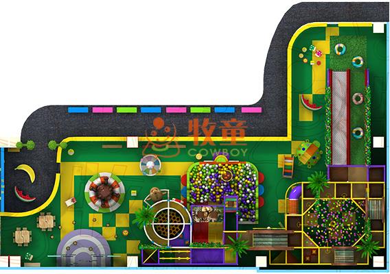 Kids Indoor Amusement Playground Equipment